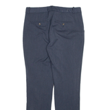 CALVIN KLEIN Mens Trousers Blue Regular Straight W32 L30