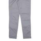 UNITED COLORS OF BENETTON Womens Trousers Grey Slim Straight W28 L28