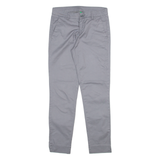 UNITED COLORS OF BENETTON Womens Trousers Grey Slim Straight W28 L28