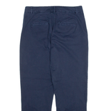 UNITED COLORS OF BENETTON Womens Trousers Blue Regular Tapered W32 L28