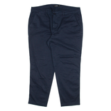 LAUREN RALPH LAUREN Womens Trousers Blue Relaxed Tapered W40 L28