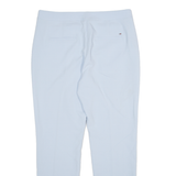 TOMMY HILFIGER Womens Trousers Blue Regular Straight W34 L31