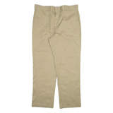 DICKIES 874 Workwear Mens Trousers Beige Regular Straight W38 L32