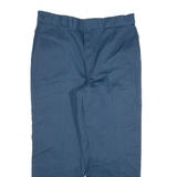 DICKIES Mens Trousers Blue Relaxed Straight W36 L28
