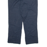 DICKIES Mens Trousers Blue Regular Straight W34 L34