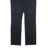 DICKIES Womens Trousers Black Slim Straight W30 L30