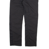 DICKIES Mens Trousers Black Slim Straight W32 L29