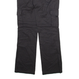 DICKIES Cargo Mens Trousers Black Relaxed Straight W31 L32