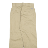 DICKIES Mens Trousers Beige Regular Straight W28 L28