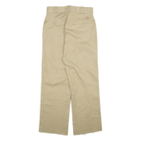 DICKIES Mens Trousers Beige Regular Straight W28 L28