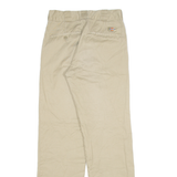 DICKIES 874 Workwear Mens Trousers Beige Regular Straight W26 L30