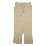 DICKIES Mens Trousers Beige Regular Straight W32 L32