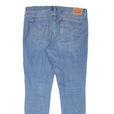 LEVI'S 711 Womens Jeans Blue Slim Skinny Stone Wash W31 L32