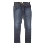LEVI'S 473 Womens Jeans Blue Slim Skinny Stone Wash W32 L32