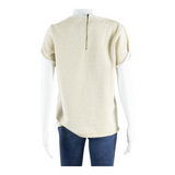LEVI'S Womens Oversized Top Beige S