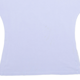 Rhinestone Womens Printed Top Purple M