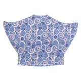 ARMAND THIERY Womens Printed Top Blue Spotted M