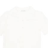 JULIETTA Womens Shirt Cream Collared M