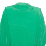 JULIETTA Womens Shirt Green Collared Long Sleeve L