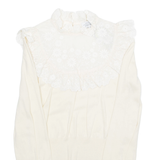 & OTHER STORIES Womens Blouse Cream Long Sleeve XS