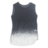 SELECT Womens Printed Top Black Sleeveless Polka Dot S