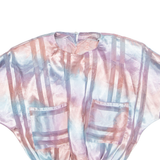 Womens Printed Top Blue Floral M