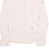 GAUDI JEANS Womens Shirt Pink Collared Long Sleeve M