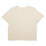 KIM ROGERS Womens Top Beige XL