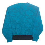 NOTATIONS Womens Printed Blouse Blue Long Sleeve Floral M