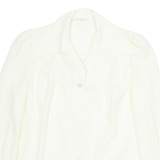 CV Womens Shirt Yellow Collared Long Sleeve M