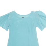 BLEUS Womens Bardot Top Blue L