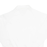 Womens Blouse White Collared Long Sleeve M