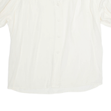 Womens Top Cream V-Neck L