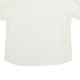 Womens Top Cream V-Neck L