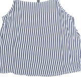 DIVIDED H&M Womens Camisole Top Blue Sleeveless Viscose Striped M