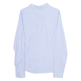 H&M Womens Bardot Shirt Purple Collared Long Sleeve S