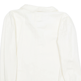 ONLY Womens Shirt Beige Collared Long Sleeve S