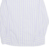 DIVIDED H&M Womens Printed Shirt Purple Collared Long Sleeve Striped XXS