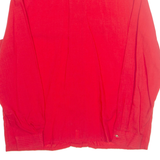 JULIETTA Womens Blouse Red Long Sleeve M