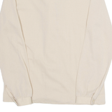 Womens Blouse Beige Long Sleeve M