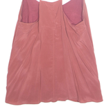 H&M Womens Camisole Top Pink V-Neck Sleeveless Silk XS