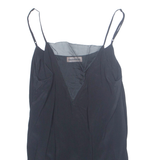CUSTOM MADE Womens Camisole Top Black Sleeveless M