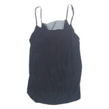 CUSTOM MADE Womens Camisole Top Black Sleeveless M