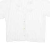 TALLY WEIJL Womens Kimono Blouse White M