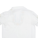 Womens Top White Collared M