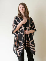 Organic Silk Kimono- Quad