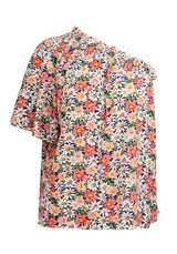 Blouse Fanta Top Pink-White-Floral