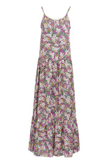 Dress Gladys Dress Purple-Yellow-White