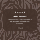 Chocolate Brown Rustic Leaves Samsung Galaxy S23 Case