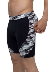 Reverse Gray Camo Shorts